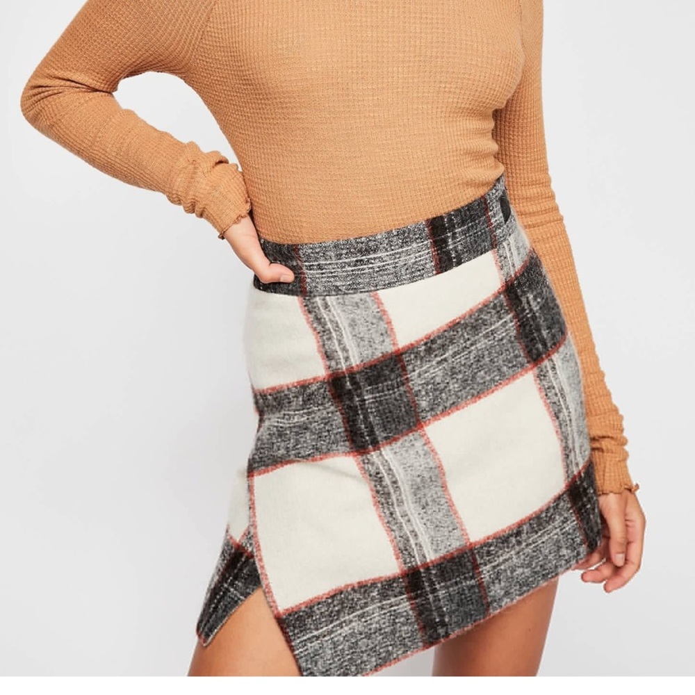 Free People Mod Buckle miniskirt